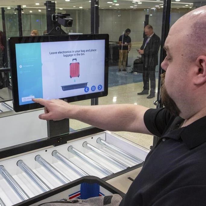 TSA unveils passenger self-screening lanes at Vegas airport as 'a step into the future'